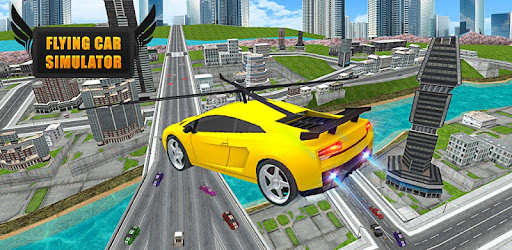 Flying Car Robot Shooting Game